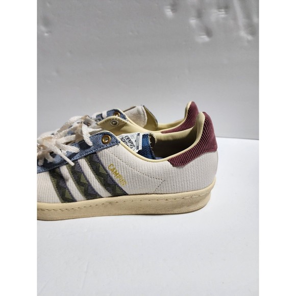 adidas gazelle silver green womens Adidas Mens Campus 80 X Large Shoes 'Orbvio'  Extra Butter
